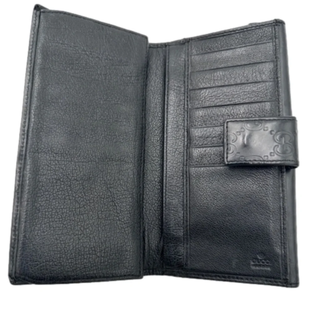 Gucci Black Long Bifold Wallet - Picture 5 of 14